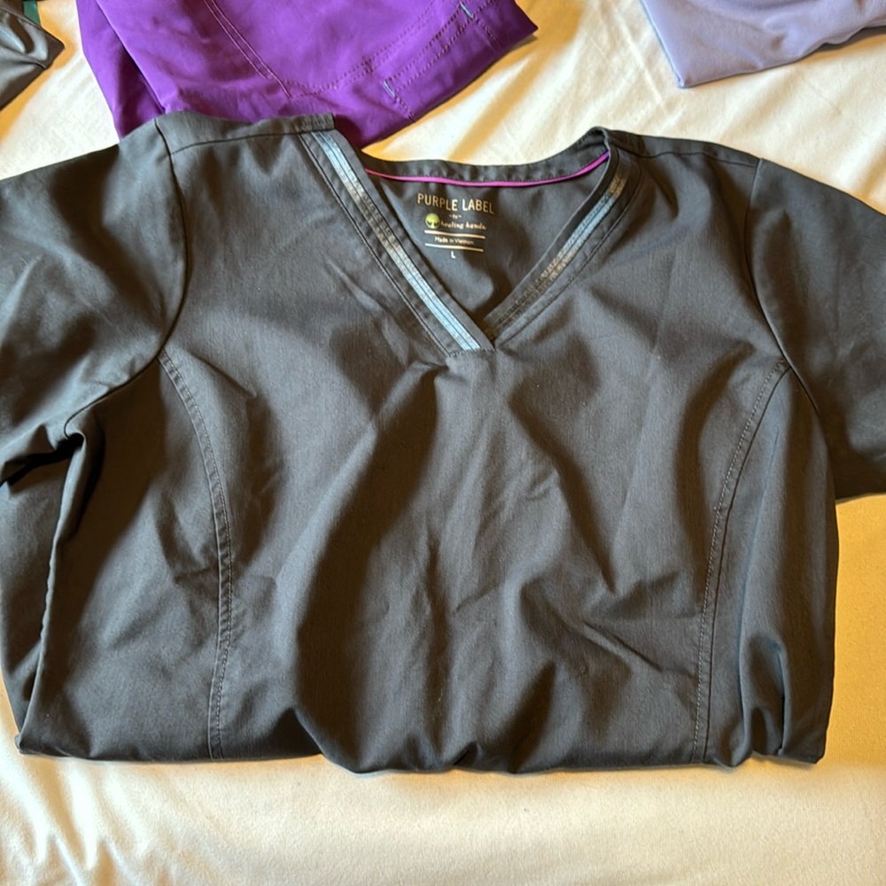 Healing Hands Scrub Top